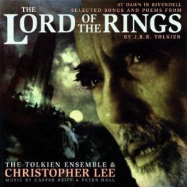 with christopher Lee and original poems of Tolkien